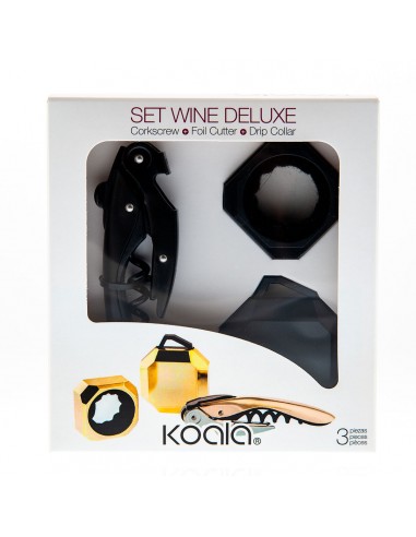 Weinzubehör-Set Koala Deluxe 3 Stücke...