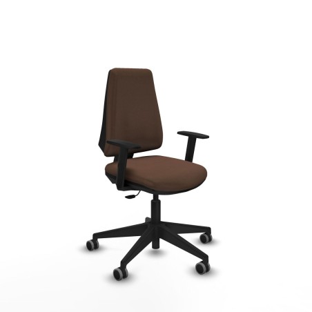 Chaise de Bureau Elche CP bali Piqueras y Crespo B1D066G Brun foncé