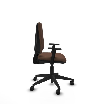 Chaise de Bureau Elche CP bali Piqueras y Crespo B1D066N Brun foncé 2