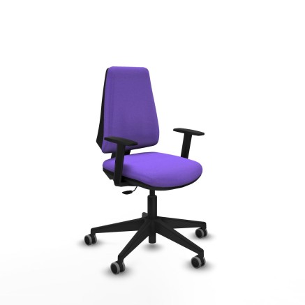 Chaise de Bureau Elche CP bali Piqueras y Crespo B1D066G Lila
