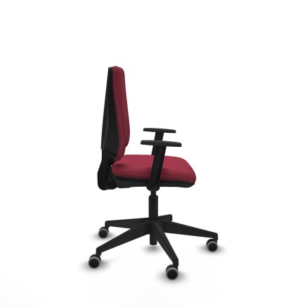 Chaise de Bureau Elche CP bali Piqueras y Crespo B1D066G Bordeaux 2