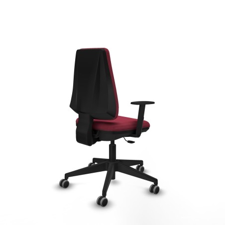 Sedia da Ufficio Elche CP bali Piqueras y Crespo B1D066G Rosso Granato