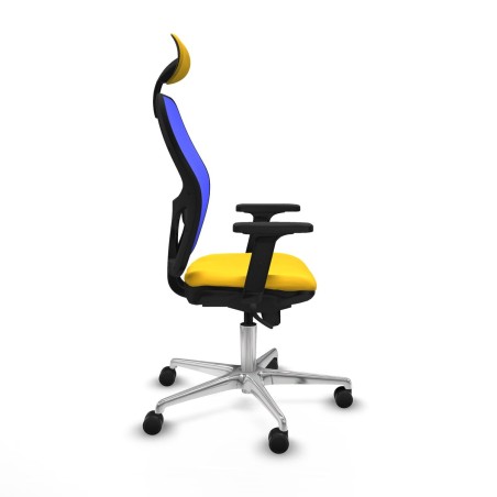 Bürostuhl mit Kopfstütze Jorquera Piqueras y Crespo 2D086N1 Gelb