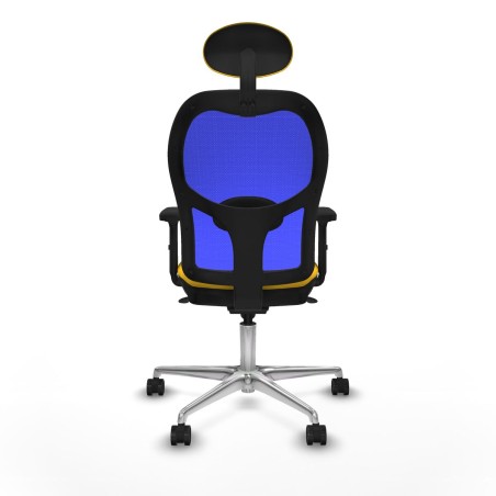 Bürostuhl mit Kopfstütze Jorquera Piqueras y Crespo 2D086N1 Gelb
