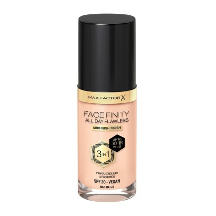Base de Maquillage Crémeuse Max Factor Facefinity 3-en-1 Spf 20 Nº 5