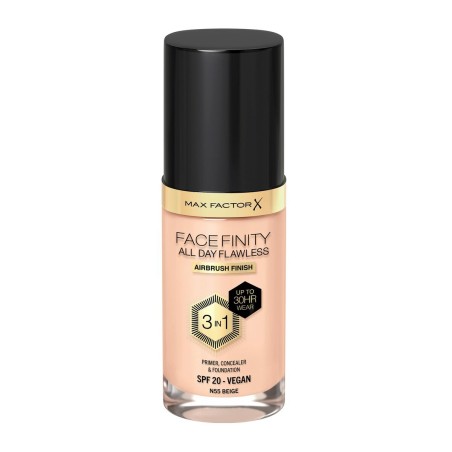 Cremige Make-up Grundierung Max Factor Facefinity 3 in 1 Spf 20 Nº 55