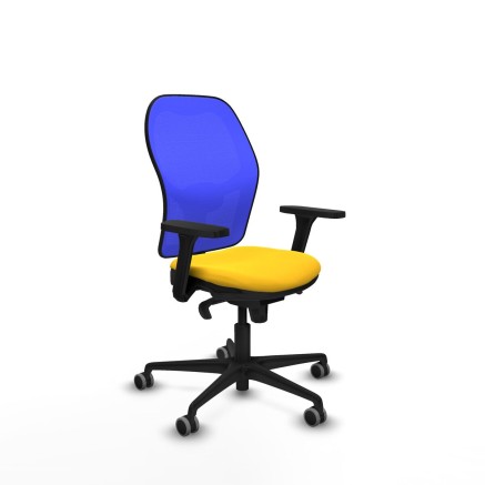 Sedia da Ufficio Jorquera Piqueras y Crespo 3D036G0 Giallo