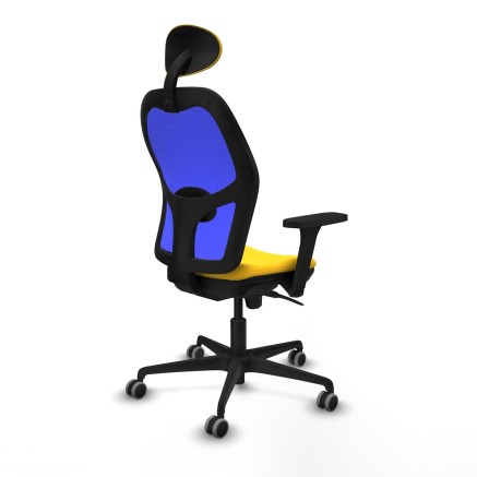 Bürostuhl mit Kopfstütze Jorquera Piqueras y Crespo 3D036G1 Gelb 2
