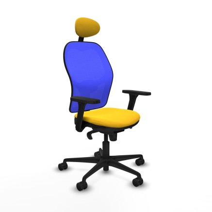 Chaise de Bureau avec Appui-tête Jorquera Piqueras y Crespo 3D036N1 J