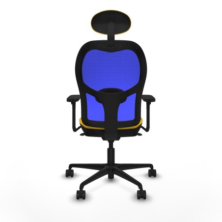 Bürostuhl mit Kopfstütze Jorquera Piqueras y Crespo 3D036N1 Gelb