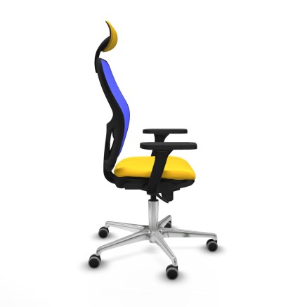 Bürostuhl mit Kopfstütze Jorquera Piqueras y Crespo 3D086G1 Gelb 2