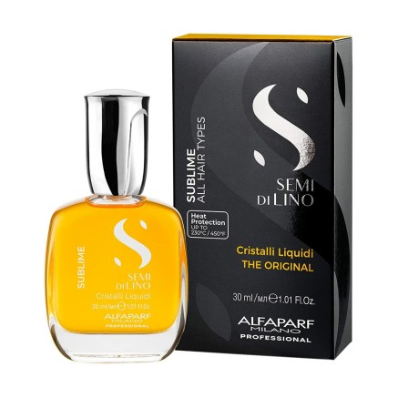 Huile dure Semi Di Lino Sublime Cristal Liquid The Original Alfaparf M