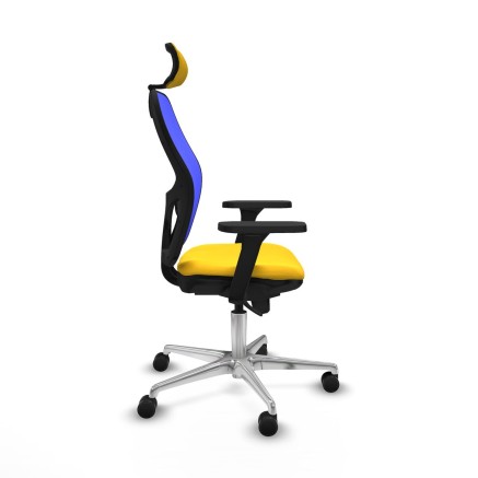 Bürostuhl mit Kopfstütze Jorquera Piqueras y Crespo 3D086N2 Gelb 2