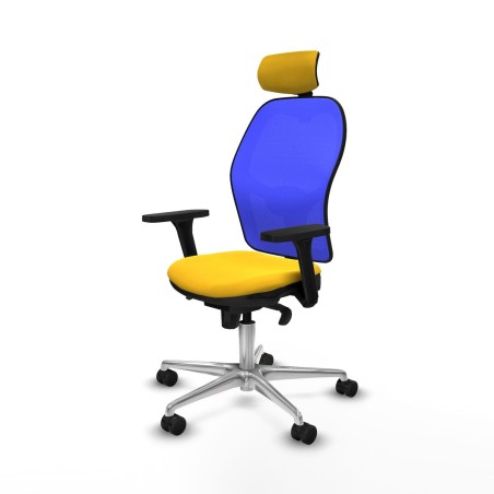Bürostuhl mit Kopfstütze Jorquera Piqueras y Crespo 3D086N2 Gelb
