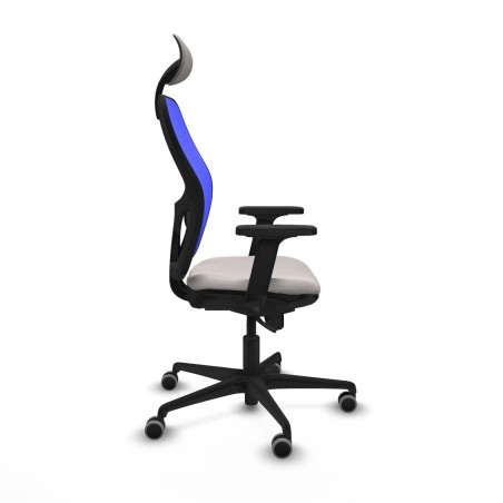 Office Chair with Headrest Jorquera Piqueras y Crespo 2D036G1 White