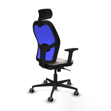 Sedia Ufficio con Poggiatesta Jorquera Piqueras y Crespo 2D036G2 Bianc