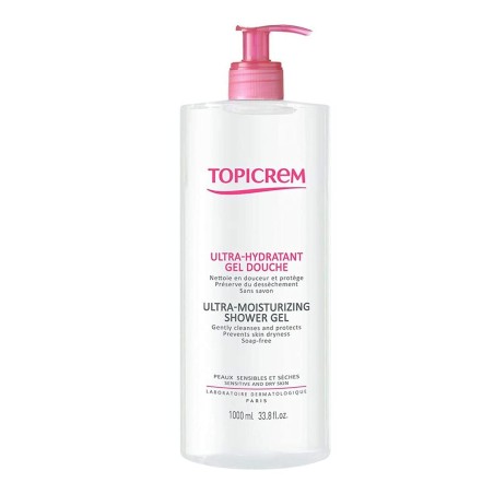 Gel Douche Hydratant Topicrem  Nettoyant 1 L