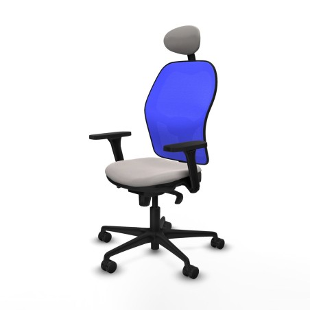 Office Chair with Headrest Jorquera Piqueras y Crespo 3D036N1 White
