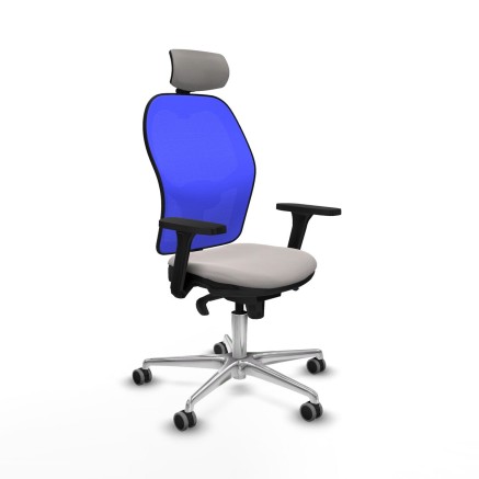 Bürostuhl mit Kopfstütze Jorquera Piqueras y Crespo 3D086G2 Weiß