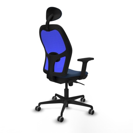 Bürostuhl mit Kopfstütze Jorquera Piqueras y Crespo 2D036G1 Marinebl