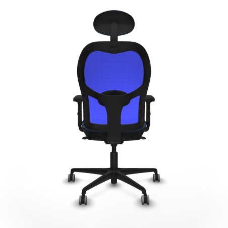Office Chair with Headrest Jorquera Piqueras y Crespo 2D036G1 Navy Blu