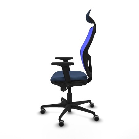 Office Chair with Headrest Jorquera Piqueras y Crespo 2D036G1 Navy Blu