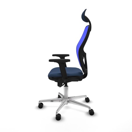 Bürostuhl mit Kopfstütze Jorquera Piqueras y Crespo 2D086N1 Marinebl