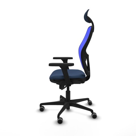 Sedia Ufficio con Poggiatesta Jorquera Piqueras y Crespo 3D036G1 Blu M