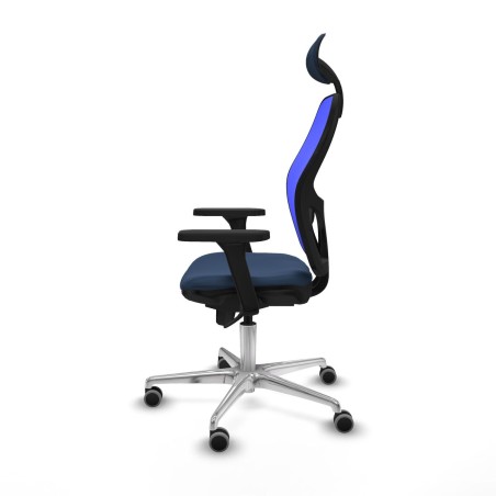 Sedia Ufficio con Poggiatesta Jorquera Piqueras y Crespo 3D086G1 Blu M