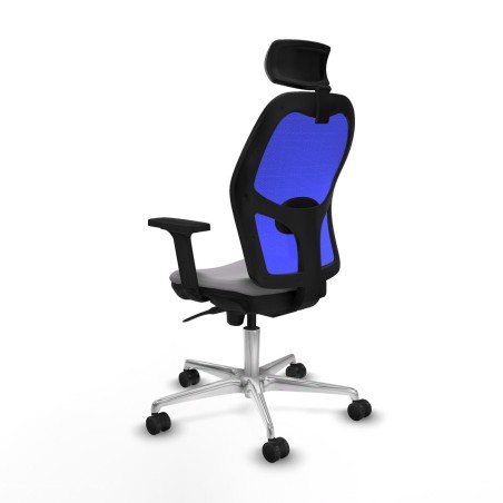Office Chair with Headrest Jorquera Piqueras y Crespo 2D086N2 Grey