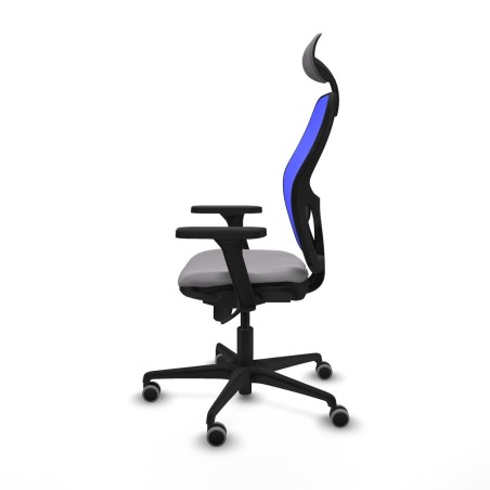 Sedia Ufficio con Poggiatesta Jorquera Piqueras y Crespo 3D036G1 Grigi