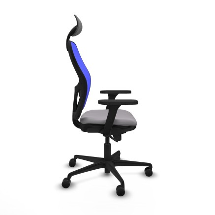 Office Chair with Headrest Jorquera Piqueras y Crespo 3D036N1 Grey 2