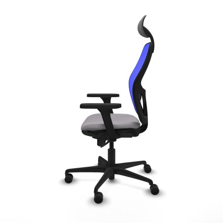 Sedia Ufficio con Poggiatesta Jorquera Piqueras y Crespo 3D036N1 Grigi