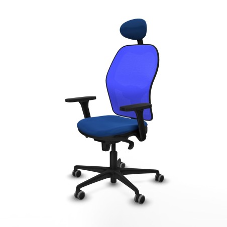 Bürostuhl mit Kopfstütze Jorquera Piqueras y Crespo 3D036G1 Blau