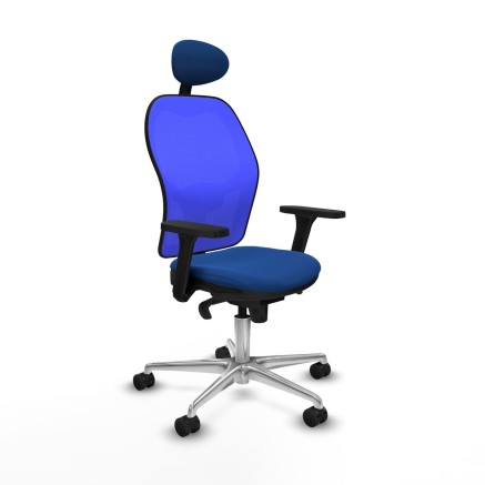 Chaise de Bureau avec Appui-tête Jorquera Piqueras y Crespo 3D086N1 B