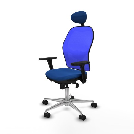Office Chair with Headrest Jorquera Piqueras y Crespo 3D086N1 Blue