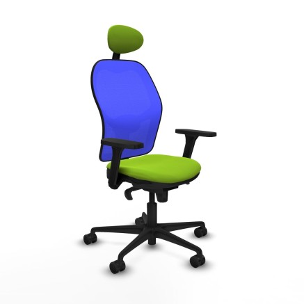 Office Chair with Headrest Jorquera Piqueras y Crespo 3D036N1 Pistachi