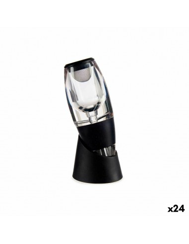 Wine Aerator Black Transparent TPE 24...