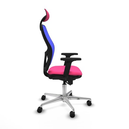 Bürostuhl mit Kopfstütze Jorquera Piqueras y Crespo 2D086N1 Rosa 2