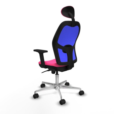 Bürostuhl mit Kopfstütze Jorquera Piqueras y Crespo 2D086N1 Rosa