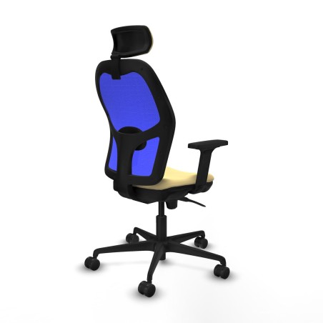 Sedia Ufficio con Poggiatesta Jorquera Piqueras y Crespo 2D036N2 Crema