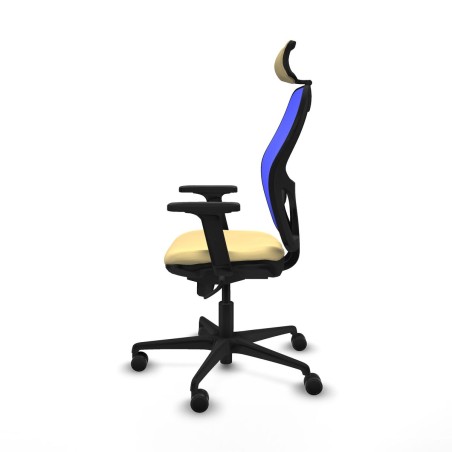 Sedia Ufficio con Poggiatesta Jorquera Piqueras y Crespo 2D036N2 Crema