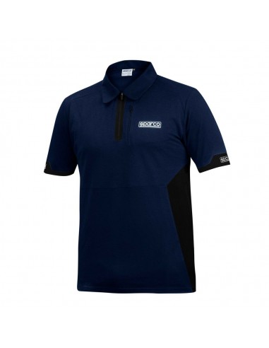 Herren Kurzarm-Poloshirt Sparco...