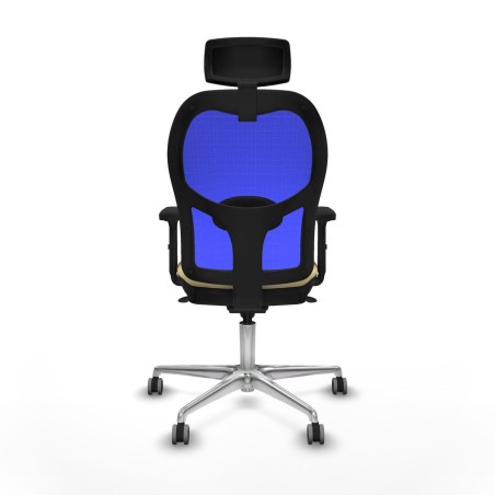 Sedia Ufficio con Poggiatesta Jorquera Piqueras y Crespo 2D086G2 Crema