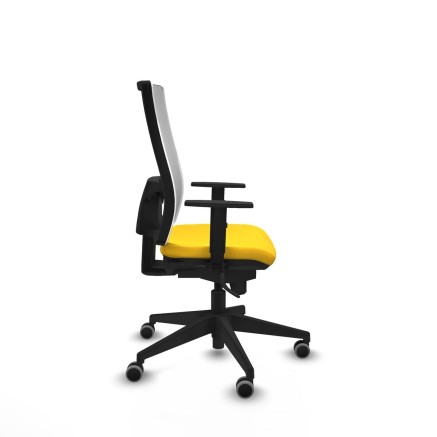 Office Chair Piqueras y Crespo 1D066G0 Yellow 2