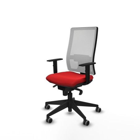 Sedia da Ufficio Piqueras y Crespo 1D066G0 Rosso