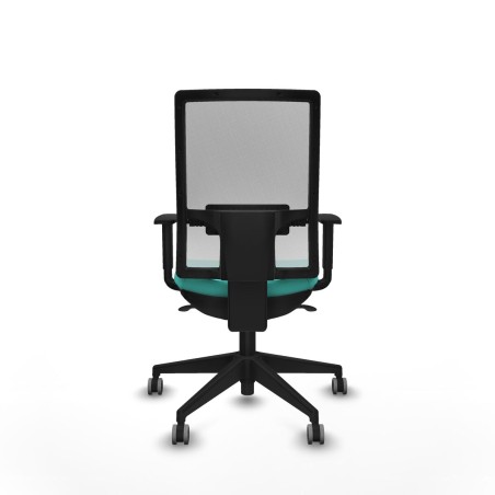 Chaise de Bureau Piqueras y Crespo 1D066G0 Turquoise