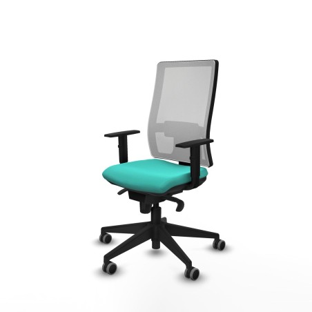 Chaise de Bureau Piqueras y Crespo 1D066G0 Turquoise