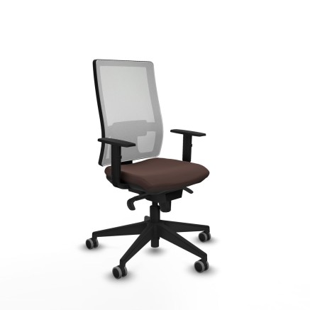 Chaise de Bureau Piqueras y Crespo 1D066G0 Brun foncé