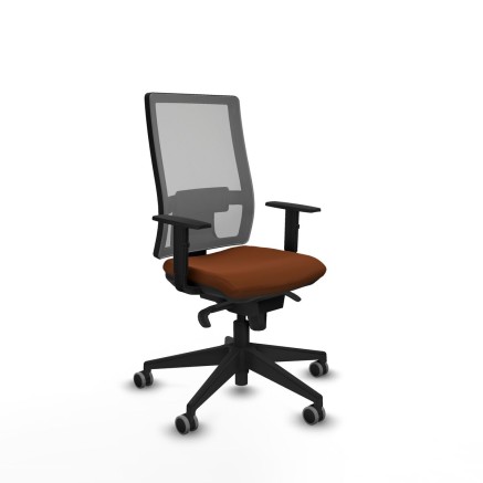 Sedia da Ufficio Piqueras y Crespo 1D066G0 Marrone